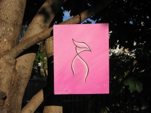 Do you see the big bird, or the little bird?