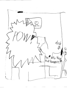 ...and the hammer hits the neighbour!