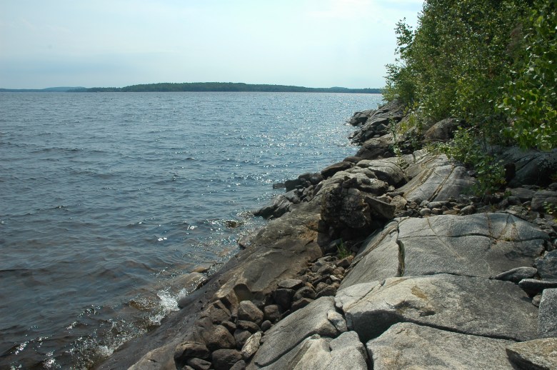 Rocky shore