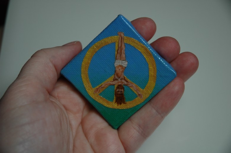 Anthropocentrism and theocentrism are mutually exclusive...